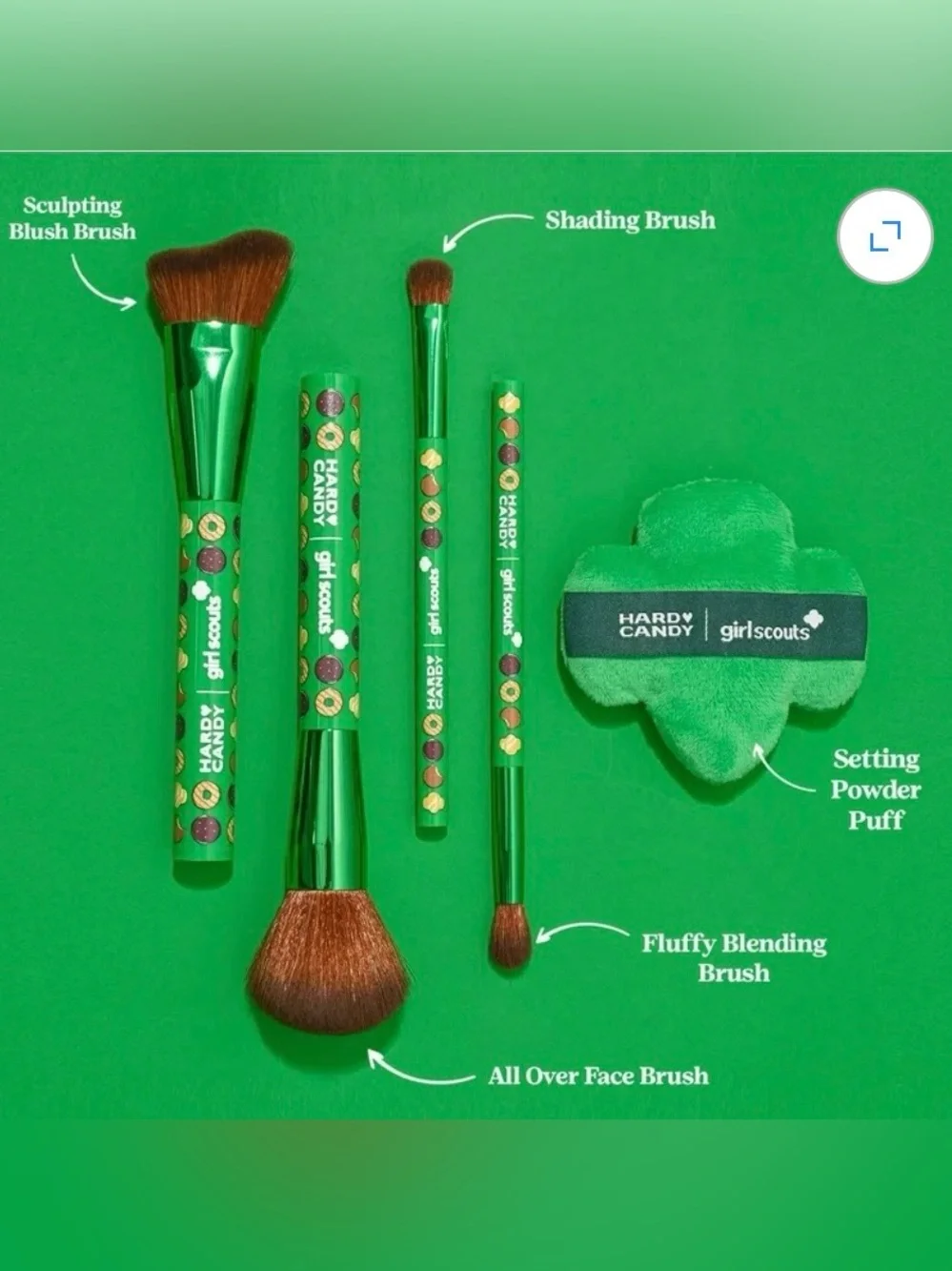 Hard Candy Girl Scouts Limited Edition Bake & Brush Set - 5 Piece